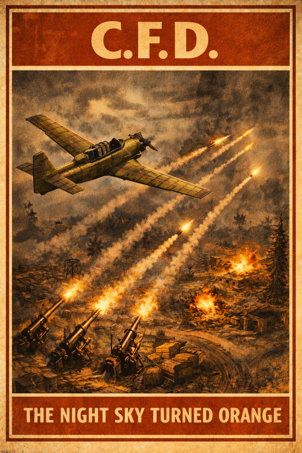 CFD THE NIGHT SKY TURNED ORANGE