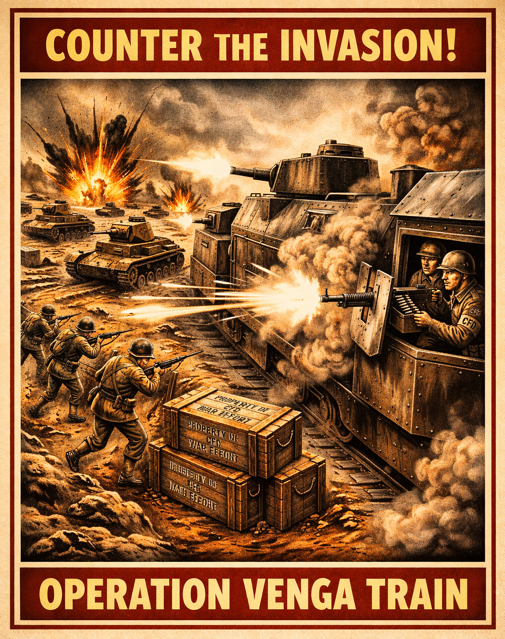 OPERATION VENGA TRAIN